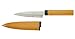 Kotobuki Fruit Knife with Wood Cover, Brown