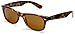 Ray-Ban RB2132 New Wayfarer Square Sunglasses, Yellow/Brown Tortoise/CRYstal Brown, 52 mm
