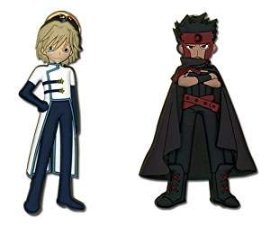 Pin Set Tsubasa New Kurogane Fai Set Of 2 Anime Licensed Ge7387 - 