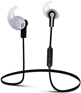 Bluetooth Headphones, Shrmia Earbuds Earphones Wireless Stereo Sports Headset Neckband with Mic for Smartphones Bluetooth Devices with Magnet Attraction