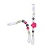 Pacifier Clips for Baby Kids - 2 Packs Pinky Clips for Universal Strap, Holder, Leash for Teether & Pacifiers