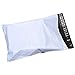 SJPACK 2.5 Mil 12x15.5-inch Poly Mailers Envelopes Bags, White Shipping Bags (100 Bags)