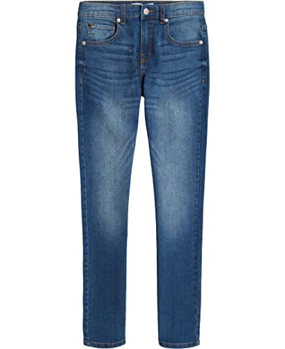 Calvin Klein Boys' Skinny Fit Stretch Denim Jeans, 5-Pocket Style, Zipper Fly &…