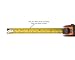Tape Measure 6 Feet (2 Meters), Metric and Inch Scale, Sturdy Mark for Easily Reading- Portable Measuring Tape by HEIKIO