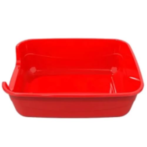 Caixa De Areia Para Gatos Caixona Extra Grande 62x50 Bandeja Sanitário Higiênico Banheiro Desmontável Facil Limpeza Confortável