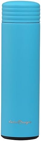 IntriDesign 16 Oz Vacuum Cup Beverage Bottle, Stainless Steel Insulation Cup, Keep Coffee Hot and Fresh for Hours (Blue)