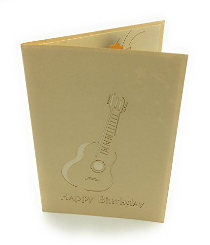 ELECTRIC GUITAR 3D GREETING CARD - IDEAL FOR MUSICIANS , ROCKSTARS AND MUSIC LOVERS - Thumbnail 6