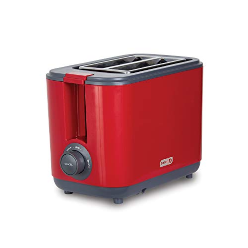 Dash 2 Slice, Extra Wide Slot Easy Toaster with Cool Touch + Defrost