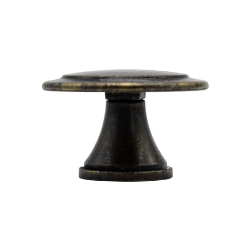 Kit Com 10 Puxador Ponto Para Armário Gaveta Móveis 30mm (Ouro Velho)