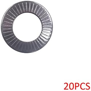 Supermotorparts 304 Stainless Butterfly Saddle Washers Anti-skid Washer M16 20pcs NEW