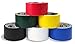 Better Office Products 6 Pack Duct Tape, Assorted Colors - Red, White, Blue, Black, Yellow, Green - Heavy Duty Duct Tape, 1.88 Inch x 10 Yards Per Roll, Easy Tear, 6 Pack, Assorted Colors