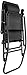 Amazon Basics Foldable Rocking Chair, Black