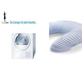 Trocknerzubehör/ Abluftschlauch für den Trockner 4m Aussendurchmesser 102mm)/ Universell