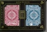 KEM Poker Arrow Standard Index (Blue/Red)