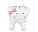 Lillian Rose Tooth Pillow, Pink Cap, 6.5