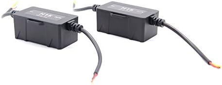 Pair of DDM Tuning LED Canbus Error Free Anti Flicker Resistor Canceller Decoders, (H15)