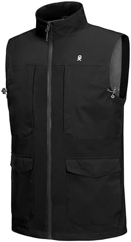 Foxfire Men's Utility Hiking Safari Vest for Travel, Photo, and