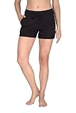 Yogalicious Activewear Lounge Shorts - Black - Medium