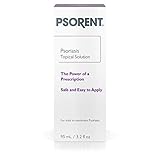 Psorent Psoriasis Topical Solution, Over the Counter Psoriasis Treatment, 3.2 fl. oz