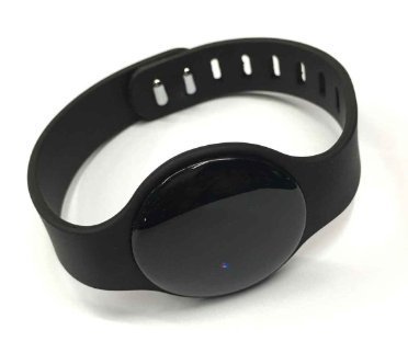 BLE 4.0/4.1 Bluetooth Beacon/iBeacon/Eddystone with Dustproof/Waterproof Bracelet Wristband for Kids/Adults,Compatible with Android/iOS/Google UUID Programmable Support UID/URL