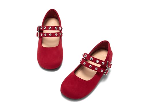 Haloumoning Girls Mary Jane Ballet Flats