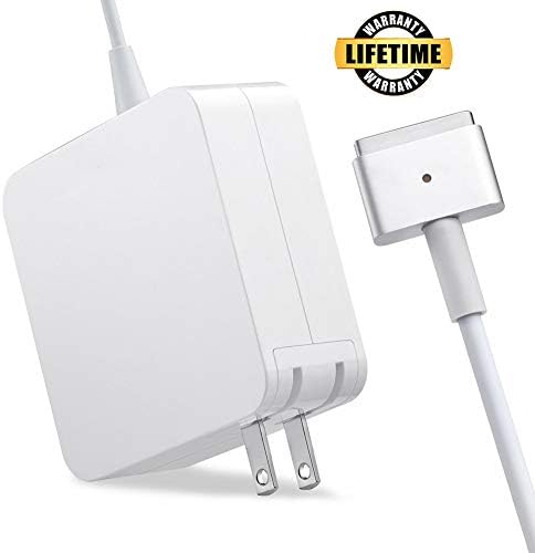 Mac Book Air Charger, 45W Magsafe 2 Power Adapter T-Tip Magnetic Connector,Replacement Charger for MacBook Air 11 inch and 13 inch (white)