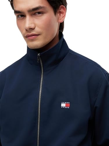 Tjm Essential Jacket Ext Dm0dm22720 Veste pour homme, Bleu marine foncé, L