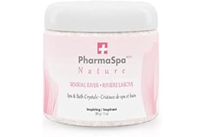 PharmaSpa Nature: Spa and Bath Crystals with All-Natural Extracts - 385 g/13 oz – Epsom Bath Salt for Hot Tub Aromatherapy an