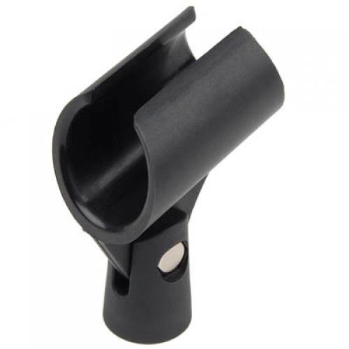 150°Universal Microphone Clip Holder Mic Stand Clamp Mount Plastic 15mm