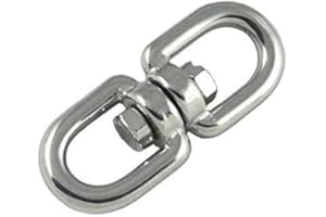 MarineNow 316 Stainless Steel Anchor Swivel Eye - Eye Connector
