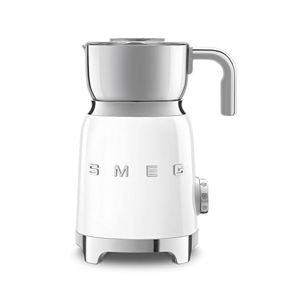 Smeg Espumador de leche, 220 Volts MFF01WHEU | Blanco