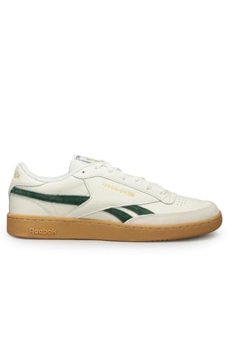 Club C Revenge Vintage Sneakers Unisexes, Craie, Vert foncé/Caoutchouc, Taille 43 EU