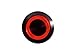 mod/smart Red Illuminated Bulgin Style Momentary Vandal Switch - 22mm -Black Housing - Ring Illumination