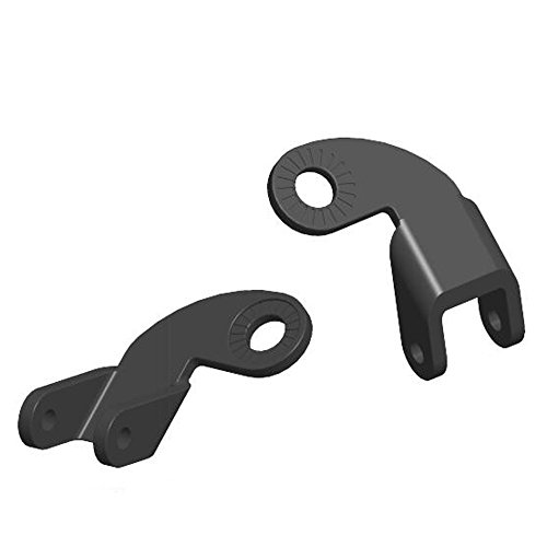 ODIER Bike Trailer Coupler 12.2MM Steel Hitch for Burley Trailers Replacement Connector (45° Hitch (2 Pack))