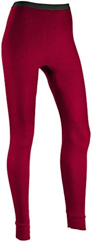 Indera Mills Women's ICEtex Dual Face Fleeced HydroPur Raschel Knit Drawers, Pomegranate, Large