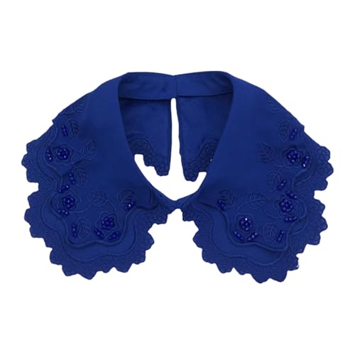 Detachable Fake Collar for Women Mini Cape Dickey False Collar Floral Shawl Ladies Tops Shirts Dress Sweaters Collars