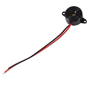FTVOGUE 3-24 V Actieve Piezo Elektronische Toon Summer Alarm Continue Kabel Lengte 100 mm