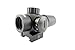 Monstrum Tactical S120P 1x Ultra-Compact Prism Scope (Black)