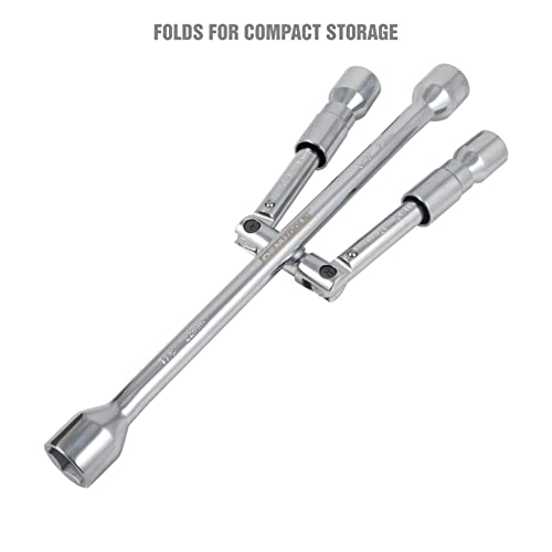 OEMTOOLS 20563 14" Folding 4Way Lug Nut Wrench Pricepulse