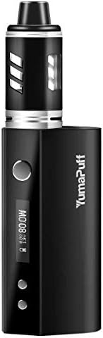 E Cigarette, Parrot Vape Starter Kit 80W Huge Vapour Electronic Cigarette Kit, Rechargeable 2600mah OLED Box Mod with VW Mode Function E Cig Vape kit - No Nicotine, No E Liquid