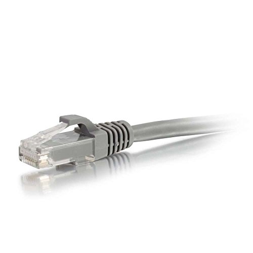 C2G/Cables to Go 1ft Cat6 Snagless Unshielded (UTP) Network Patch Ethernet Cable - Gray