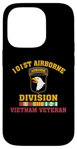 Proud 101st Airborne Division US Vietnam War Veteran Case for iPhone 14 Pro