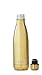 S'well Vacuum Insulated Stainless Steel Water Bottle, 17 oz, Yellow Gold