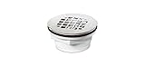 Oatey 2 in. 101 PNC PVC No-Calk Shower Drain with