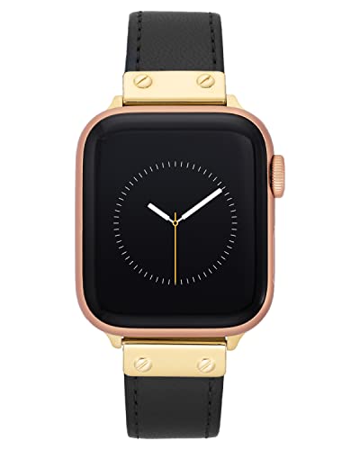 Anne Klein Leather Fashion Band for Apple Watch Secure, Adjustable, Apple Watch…