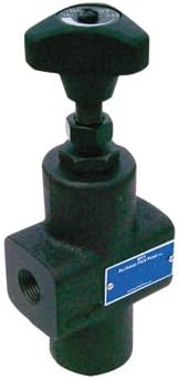 Northman Fluid Power In-Line Hydraulic Flow Control Valve with Reverse Free Flow - 8 GPM, 3000 PSI, 3/8in. NPT Ports, Model# TCVT03