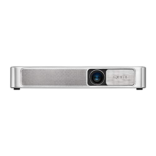Vivitek Q3 Plus-GD Qumi Q3 Plus 500 Lumen HD 720p LED Ultra-Compact Portable Pocket DLP Projector with Android Operating System (Gold) (Certified Refurbished)