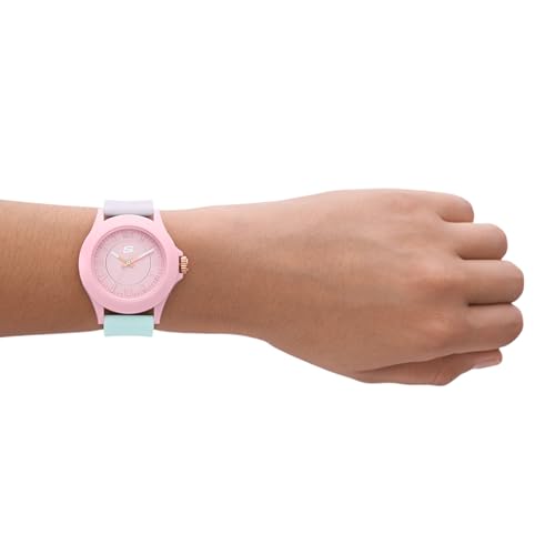 Skechers Women's Rosencrans Mid Quartz Plastic and Silicone Casual Sports Watch