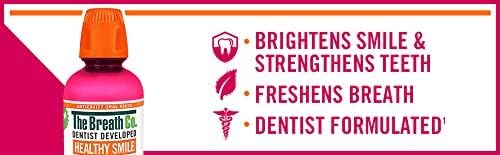 THERABREATH HEALTHY SMILE RINSE, SPARKLE MINT, 16 OZ