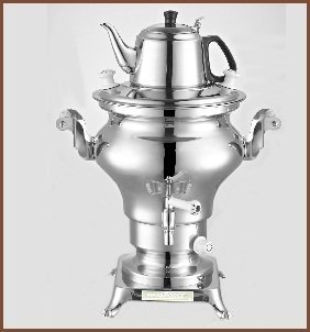 Electric Stainless Steel Samovar Tea Maker